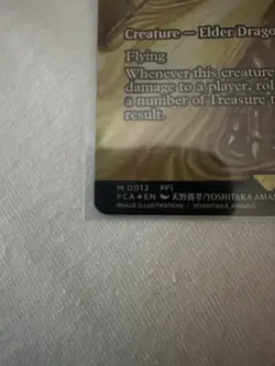 Dragon of Mount Gulg - Ancient Copper Dragon (Showcase) Final Fantasy Foil - Image 2