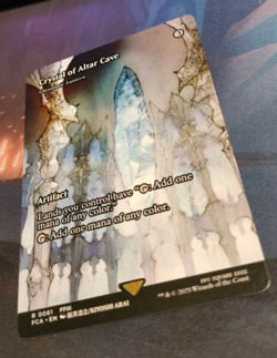 Crystal of Altar Cave / Chromatic Lantern - Final Fantasy - NM (see pics) MTG - Image 3
