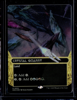 Crystal Quarry - 10 - Foil - EOE - NM - MTG Magic the Gathering - Image 1