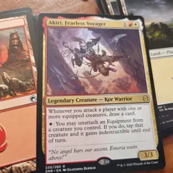 Akiri, Fearless Voyager General and Whole White Red Dwarf DWARVES COMMANDER Deck - Image 1