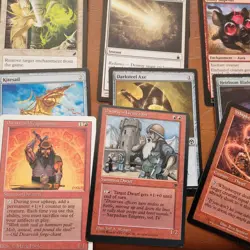 Akiri, Fearless Voyager General and Whole White Red Dwarf DWARVES COMMANDER Deck - Image 2