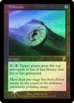 Millstone - Foil NM, T-Chinese MTG 7th Edition - Image 1