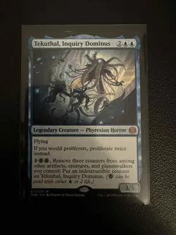 Tekuthal, Inquiry Dominus - Phyrexia: All Will Be One - Regular Art - MINT - Image 1