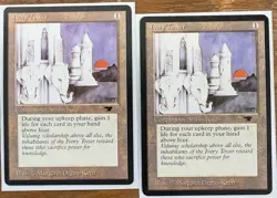 Ivory Tower X2 MTG Antiquities 1994 Magic the Gathering LP Vintage OG Card - Image 1
