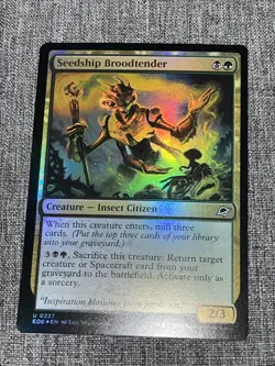 1x Seedship Broodtender - Foil MTG Edge of Eternities NM Foil 0227 U EOE - Image 1