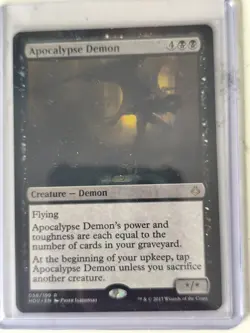 MTG - Apocalypse Demon - Hour of Devastation - 058/199 - Rare - Image 1