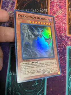 Yu-Gi-Oh! Darkstorm Dragon ORCS-EN037 1st Edition Super Rare NM/LP - Image 2