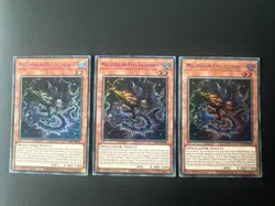 3xLDS1-EN045 Millennium-Eyes Illusionist Purple Ultra Rare 1st Ed YuGiOh Playset - Image 1