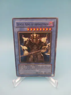 Yu-Gi-Oh! Demise, King of Armageddon NM SOI-EN035 Shadow of Infinity Unlimited - Image 1
