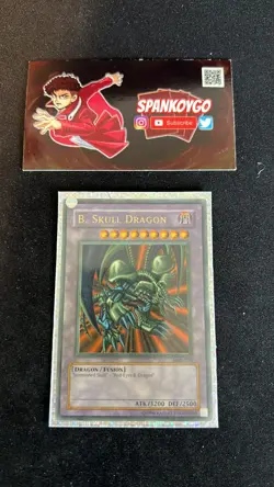 B. Skull Dragon - MRD-018 - Faded Error (Misprint) - Yu-Gi-Oh! - Image 1