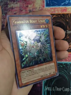 Yu-Gi-Oh! Gladiator Beast Torax GLAS-EN081 Unlimited Ultimate Rare NM - Image 3