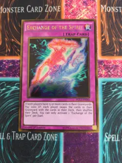 Yu-Gi-Oh! Exchange of the Spirit PGL2-EN066 1st Edition Gold Rare NM - Image 1