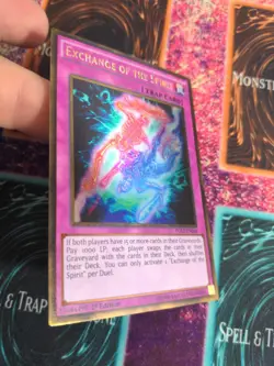 Yu-Gi-Oh! Exchange of the Spirit PGL2-EN066 1st Edition Gold Rare NM - Image 2