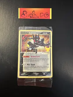 SEALED Greninja Gold Star Black Star Promo SWSH144 Celebrations Pokemon Card - Image 1