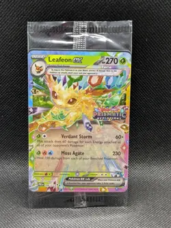 Leafeon ex 006/131 Prismatic Evolutions Surprise Box Promo Pokemon Card SEALED - Image 1