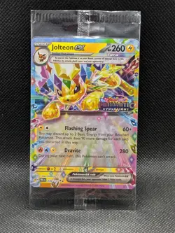 Jolteon ex 030/131 Prismatic Evolutions Surprise Box Promo Pokemon Card SEALED - Image 1