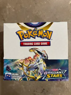 Pokemon Brilliant Stars EMPTY Booster Box - No Cards - Image 1