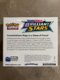 Pokemon Brilliant Stars EMPTY Booster Box - No Cards - Image 4