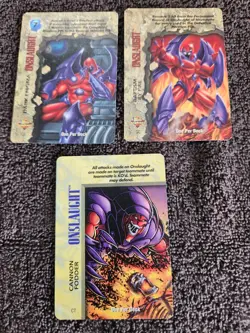 Overpower TCG Onslaught Promo Special Cards OPD Cannon Fodder Dark Enigma - Image 1