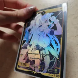 Gamersupps VCard 1st Edition Rising Stars TCG Vei Veibae Rare Holo Card - Image 3