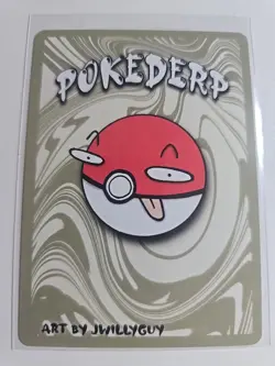 1st Ed Pokederp Lot Clefairy Clefable Fan Art Custom Derpy Card - Image 2