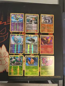 mid era Holo/Reverse Holo Pokemon Card lot of 9 Cards See Description(Lot #60 - Image 1