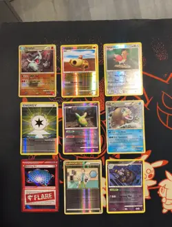 mid era Holo/Reverse Holo Pokemon Card lot of 9 Cards See Description(Lot #5) - Image 1