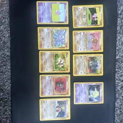 Pokemon TCG assorted cards Vintage Only - WOTC Base set / Jungle / Fossil / Neo - Image 1