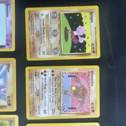 Pokemon TCG assorted cards Vintage Only - WOTC Base set / Jungle / Fossil / Neo - Image 2
