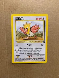 FRENCH Spearow 62/64 Jungle Set - Common Pokemon Card - LP - Image 1