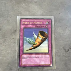 YUGIOH HORN OF HEAVEN ULTRA RARE MRD-130 - Image 1