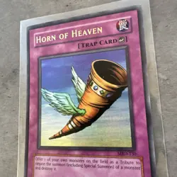 YUGIOH HORN OF HEAVEN ULTRA RARE MRD-130 - Image 2