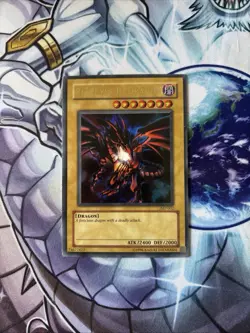 (YCL)YUGIOH • RED EYES B DRAGON • ULTRA RARE • JMP-002 • SHONEN JUMP PROMO • LP - Image 1