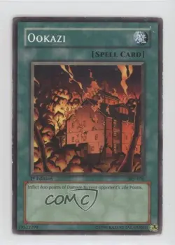 Ookazi 1st Ed. YuGiOh Starter Deck Kaiba Evolution #SKE-026 2004 - Image 1