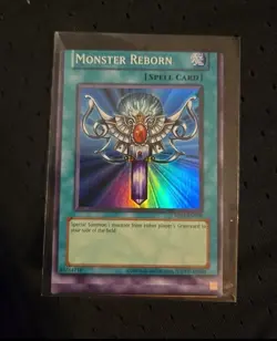 YUGIOH!-(MISPRINT) Monster Reborn- RP01-EN016 (Super Rare NM) - Image 1
