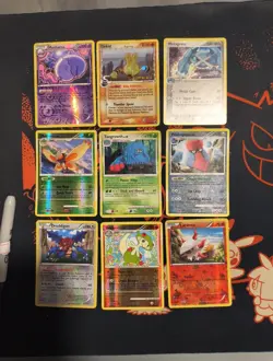 mid era Holo/Reverse Holo Pokemon Card lot of 9 Cards See Description(Lot #31) - Image 1