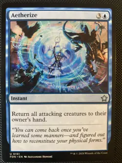 English - MTG Aetherize - Foundations - Image 1
