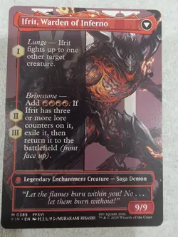 MTG: Clive, Ifrit's Dominant (0385) (Borderless) Final Fantasy Regular - Image 2