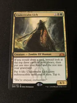Underrealm Lich Guilds of Ravnica Regular - Image 1