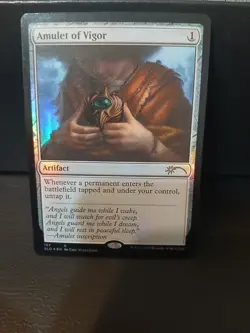 Amulet Of Vigor Mtg Magic The Gathering Secret Lair - Image 1