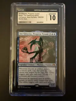 Magic The Gathering - Jin-Gitaxias, Progress Tyrant Kamigawa CGC 10 - Image 1