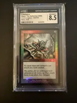 magic the gatehring - crawlspace urza’s legacy foil CGC 8.5 - Image 1