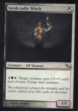 Seedcradle Witch - Shadowmoor: #241, Magic: The Gathering Nm R172 - Image 1