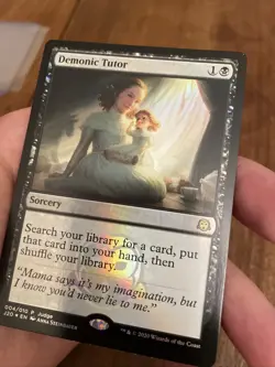 Demonic Tutor (J20) Judge Promos Foil - Image 3