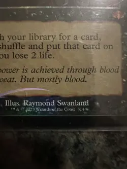 Vampiric Tutor (Retro Frame) Dominaria Remastered Foil - Image 2