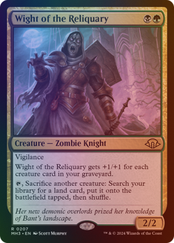 Wight of the Reliquary - MH3 #207 | FOIL | NM | MTG - Image 1