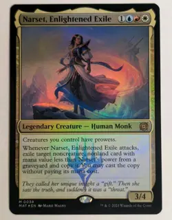 MTG - Narset, Enlightened Exile - M - MAT - Foil - 38 - Image 1