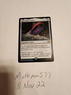 The Stasis Coffin BRO NM MTG The Brothers War Magic The Gathering Card - Image 1