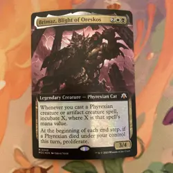 Brimaz, Blight of Oreskos (Extended Art) -Foil Medium Play English MTG - Image 1