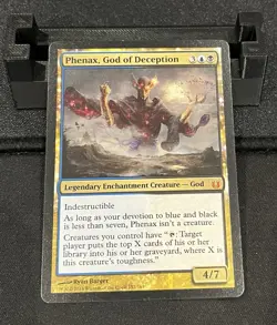 Phenax, God of Deception #152 Born of the Gods Regular Non Foil Mythic MTG LP - Image 1